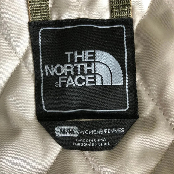 The North Face Ski Snow Board Plaid Jacket w RECCO & Detachable Hood Green Sz M - Picture 13 of 16